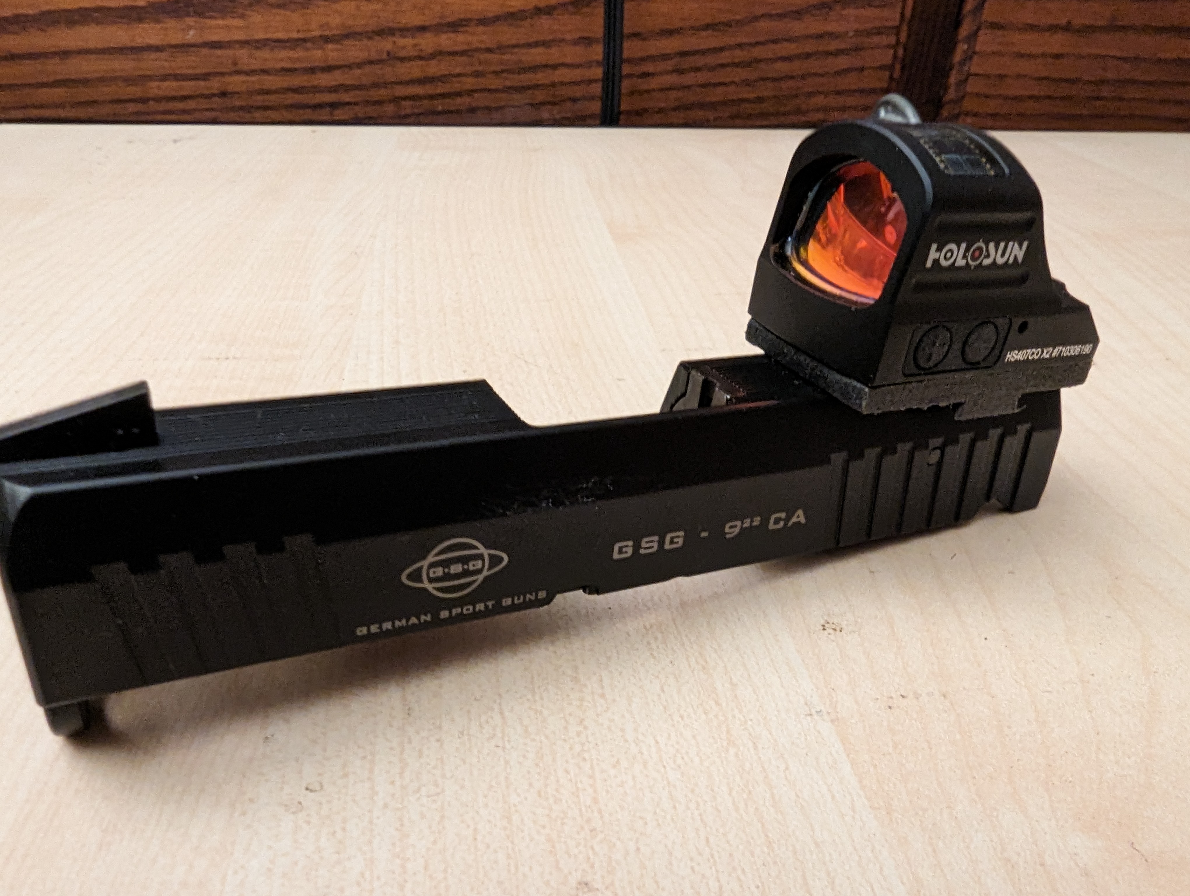 GSG 922 with attached Red Dot