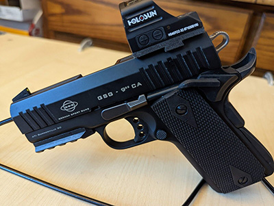 GSG 922 whith Red Dot plate and the sight Hollosun